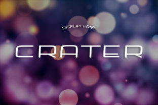 Crater Font for Branding Projects