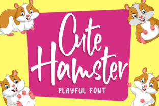 Cute Hamster Font for Web Design Projects