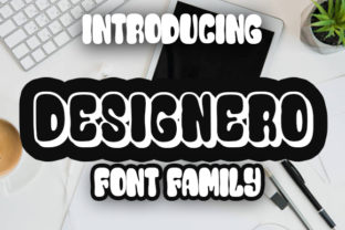 Designero: A Playful Display Font for Web Design