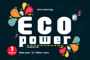 Eco Power Font for Bold Digital Branding