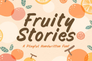 Fruity Stories Font for Branding and Design