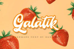 Galatik: A Script Font That Elevates Your Editorial Design