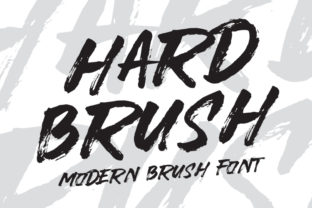 Hardbrush: The Display Font That Speaks Volumes