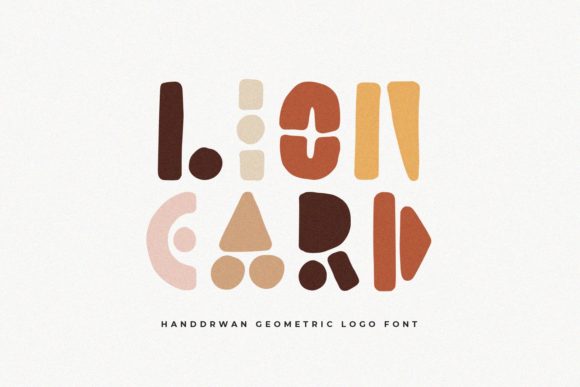 Lion Card Font for Bold Web Design