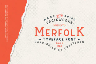 Merfolk: A Vintage Display Font with Character