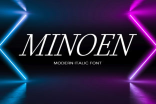 Minoen Font for Modern Branding and Design
