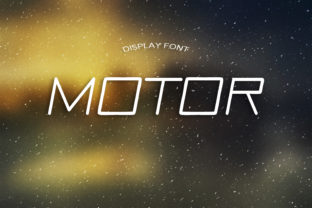 Motor Font for Professional Branding