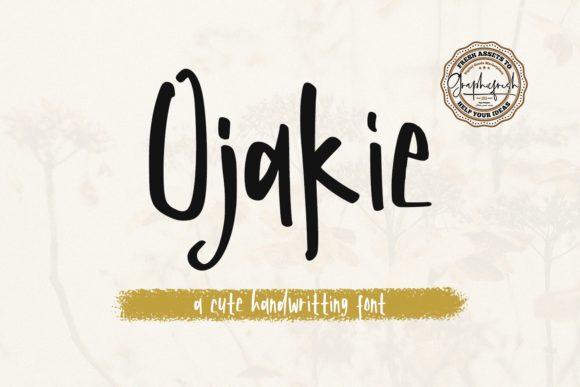 Ojakie: A Friendly Font for Thoughtful Design