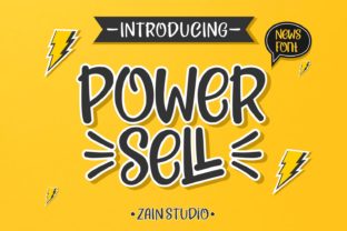 Power Sell: A Confident Display Font for Bold Branding