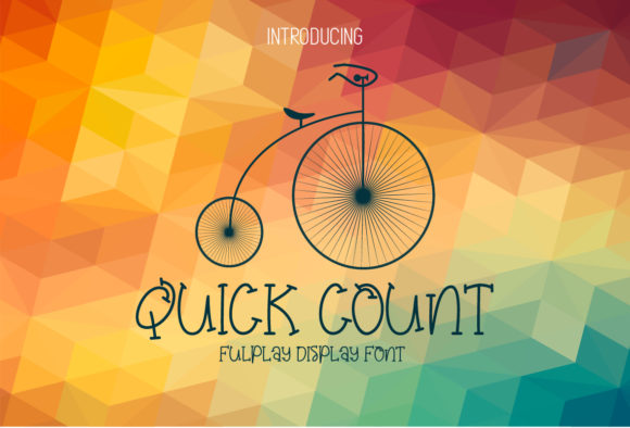 Quick Count: A Designer’s Take on a Freebie Font