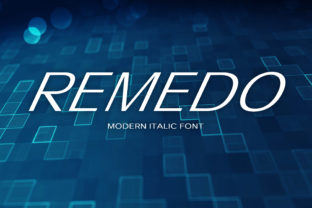 Remedo Font for Modern Design and Marketing