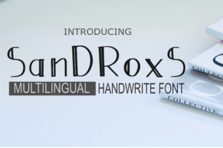 Sandroxs: A Cheerful Display Font for Campaign Creativity