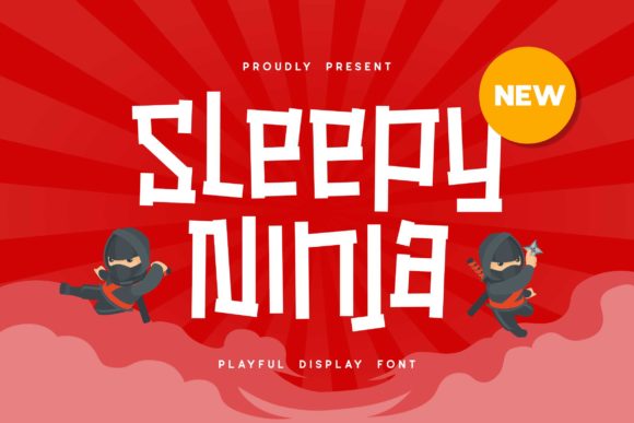 Sleepy Ninja Font for Web Design Projects