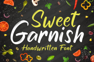 Sweet Garnish Font for Editorial Design