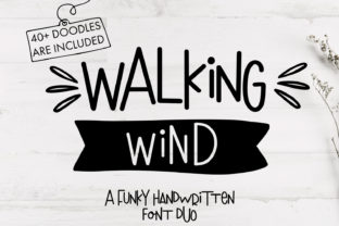 Walking Wind: A Playful Font for Bold Campaigns